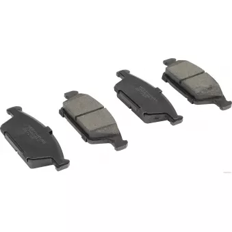 Jeu de 4 plaquettes de frein avant HERTH+BUSS JAKOPARTS OEM 5520178820