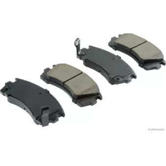 Jeu de 4 plaquettes de frein avant HERTH+BUSS JAKOPARTS OEM D106067R86