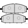HERTH+BUSS JAKOPARTS J3601070 - Jeu de 4 plaquettes de frein avant