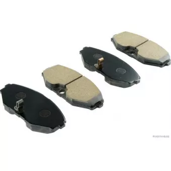 Jeu de 4 plaquettes de frein avant HERTH+BUSS JAKOPARTS OEM D10603Y690