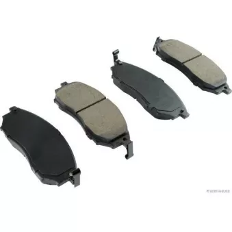 Jeu de 4 plaquettes de frein avant HERTH+BUSS JAKOPARTS OEM 41060CC090