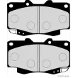 HERTH+BUSS JAKOPARTS J3602023 - Jeu de 4 plaquettes de frein avant