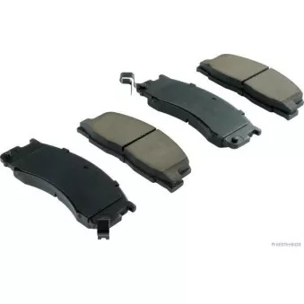 Jeu de 4 plaquettes de frein avant HERTH+BUSS JAKOPARTS OEM 0449128280
