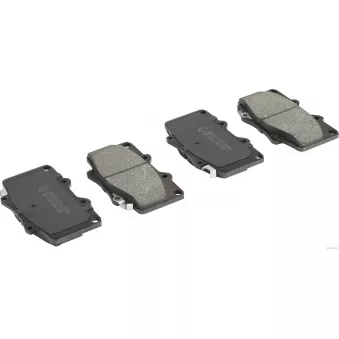 Jeu de 4 plaquettes de frein avant HERTH+BUSS JAKOPARTS OEM 0449160180