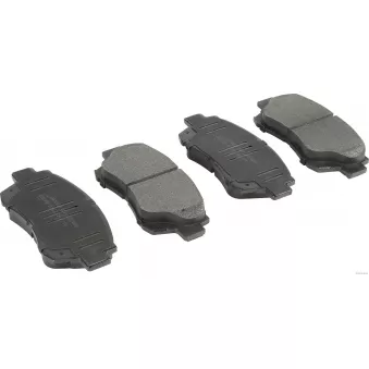Jeu de 4 plaquettes de frein avant HERTH+BUSS JAKOPARTS OEM 0449133100