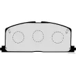 HERTH+BUSS JAKOPARTS J3602062 - Jeu de 4 plaquettes de frein avant