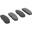 Jeu de 4 plaquettes de frein avant HERTH+BUSS JAKOPARTS [J3602083]