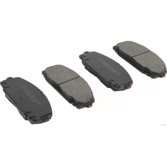 Jeu de 4 plaquettes de frein avant HERTH+BUSS JAKOPARTS OEM AY040TY025