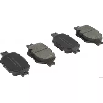 Jeu de 4 plaquettes de frein avant HERTH+BUSS JAKOPARTS OEM 044652B040