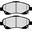 HERTH+BUSS JAKOPARTS J3602112 - Jeu de 4 plaquettes de frein avant