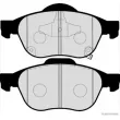 HERTH+BUSS JAKOPARTS J3602115 - Jeu de 4 plaquettes de frein avant