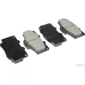 Jeu de 4 plaquettes de frein avant HERTH+BUSS JAKOPARTS OEM 0446560260