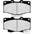 HERTH+BUSS JAKOPARTS J3602121 - Jeu de 4 plaquettes de frein avant