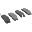 Jeu de 4 plaquettes de frein avant HERTH+BUSS JAKOPARTS [J3603025]