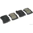 HERTH+BUSS JAKOPARTS J3603032 - Jeu de 4 plaquettes de frein avant