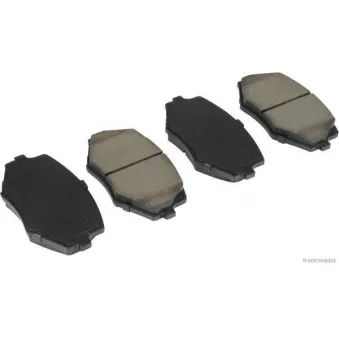 Jeu de 4 plaquettes de frein avant HERTH+BUSS JAKOPARTS J3603044