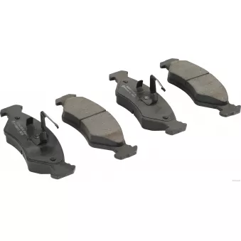 Jeu de 4 plaquettes de frein avant HERTH+BUSS JAKOPARTS OEM 97FB2K021AA