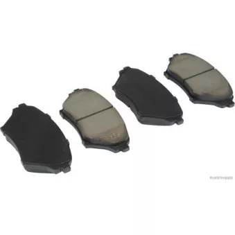 Jeu de 4 plaquettes de frein avant HERTH+BUSS JAKOPARTS J3603052