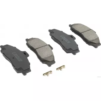 Jeu de 4 plaquettes de frein avant HERTH+BUSS JAKOPARTS OEM UJY63323Z
