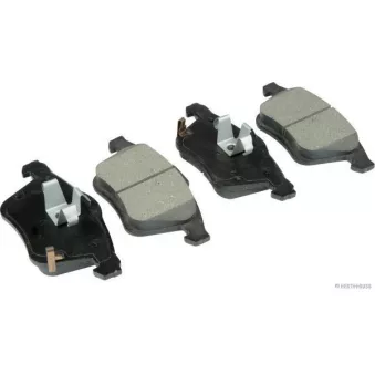 Jeu de 4 plaquettes de frein avant HERTH+BUSS JAKOPARTS J3603067 pour VOLKSWAGEN TRANSPORTER - COMBI 2.3 - 166cv