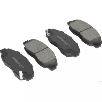 Jeu de 4 plaquettes de frein avant HERTH+BUSS JAKOPARTS OEM 45022S10010