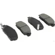 HERTH+BUSS JAKOPARTS J3604037 - Jeu de 4 plaquettes de frein avant