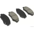 Jeu de 4 plaquettes de frein avant HERTH+BUSS JAKOPARTS [J3604066]
