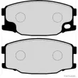 HERTH+BUSS JAKOPARTS J3605051 - Jeu de 4 plaquettes de frein avant