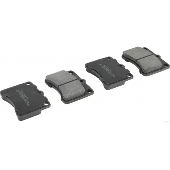 Jeu de 4 plaquettes de frein avant HERTH+BUSS JAKOPARTS OEM 0449187511