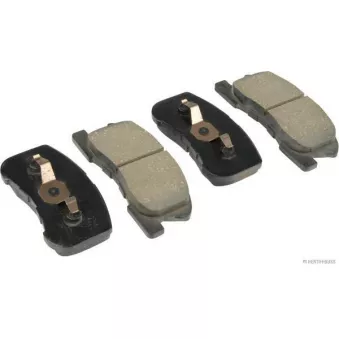 Jeu de 4 plaquettes de frein avant HERTH+BUSS JAKOPARTS J3606019