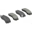 HERTH+BUSS JAKOPARTS J3607005 - Jeu de 4 plaquettes de frein avant