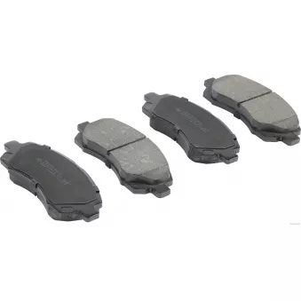 Jeu de 4 plaquettes de frein avant HERTH+BUSS JAKOPARTS OEM 26296AC011