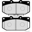 HERTH+BUSS JAKOPARTS J3607019 - Jeu de 4 plaquettes de frein avant