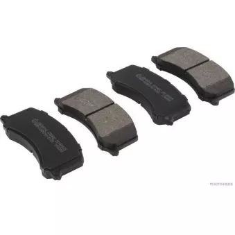 Jeu de 4 plaquettes de frein avant HERTH+BUSS JAKOPARTS OEM 5580062G60DOM