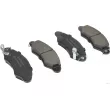 Jeu de 4 plaquettes de frein avant HERTH+BUSS JAKOPARTS [J3608019]