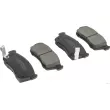 Jeu de 4 plaquettes de frein avant HERTH+BUSS JAKOPARTS [J3608021]