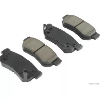 Jeu de 4 plaquettes de frein arrière HERTH+BUSS JAKOPARTS OEM 583023KA51
