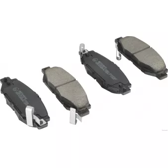 Jeu de 4 plaquettes de frein arrière HERTH+BUSS JAKOPARTS OEM 0446650040