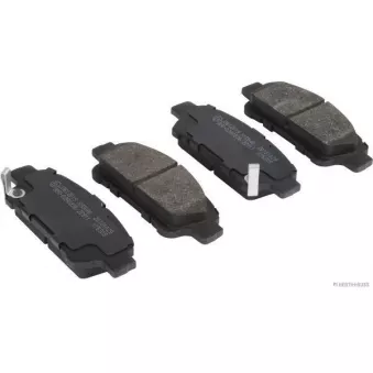 Jeu de 4 plaquettes de frein arrière HERTH+BUSS JAKOPARTS OEM 0446628080