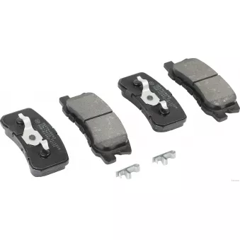Jeu de 4 plaquettes de frein arrière HERTH+BUSS JAKOPARTS [J3615010]