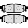 HERTH+BUSS JAKOPARTS J3617003 - Jeu de 4 plaquettes de frein arrière