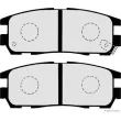 HERTH+BUSS JAKOPARTS J3619001 - Jeu de 4 plaquettes de frein arrière