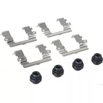 Kit d'accessoires, plaquette de frein à disque HERTH+BUSS JAKOPARTS J3660530 pour HYUNDAI IONIQ 5 EV - 217cv
