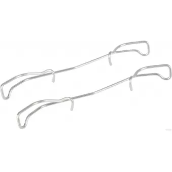 Kit d'accessoires, plaquette de frein à disque HERTH+BUSS JAKOPARTS J3660804