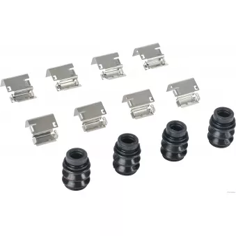 Kit d'accessoires, plaquette de frein à disque HERTH+BUSS JAKOPARTS J3660805 pour AUDI A8 EV Perfomance Traction intégrale - 462cv