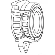 HERTH+BUSS JAKOPARTS J4712167 - Roulement de roue arrière