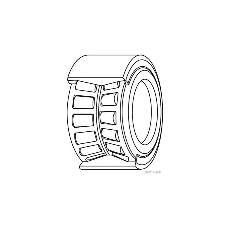 Roulement de roue arrière HERTH+BUSS JAKOPARTS J4715034 - Visuel 2
