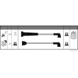 HERTH+BUSS JAKOPARTS J5381001 - Kit de câbles d'allumage