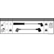 HERTH+BUSS JAKOPARTS J5386005 - Kit de câbles d'allumage