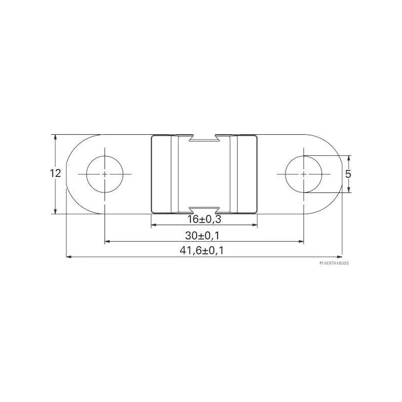 Fusible HERTH+BUSS ELPARTS 50295865 - Visuel 1